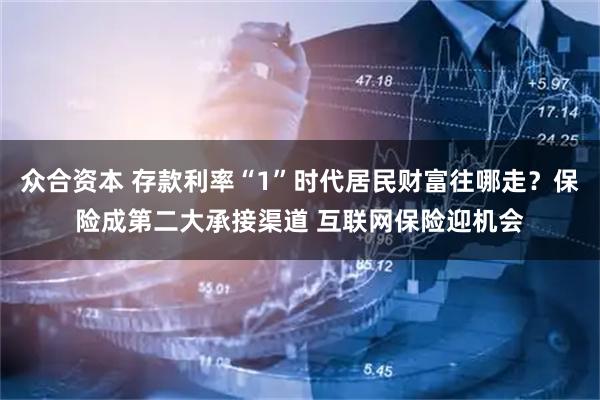 众合资本 存款利率“1”时代居民财富往哪走？保险成第二大承接渠道 互联网保险迎机会